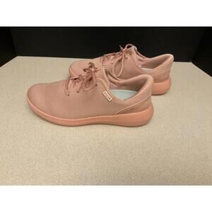 Womens Kizik Madrid Pink Clay Eco-Knit Comfort Shoes. Size 7.5 Wide. Nice Shoes!